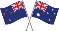 australia and new zealand flags - sldesign78