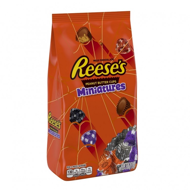 Reese's Peanut Butter Cups Miniatures with Spooky Foils $10.99