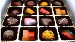 Electro-responsive polymers could sort chocolates into consumers' preferred order before packs were opened