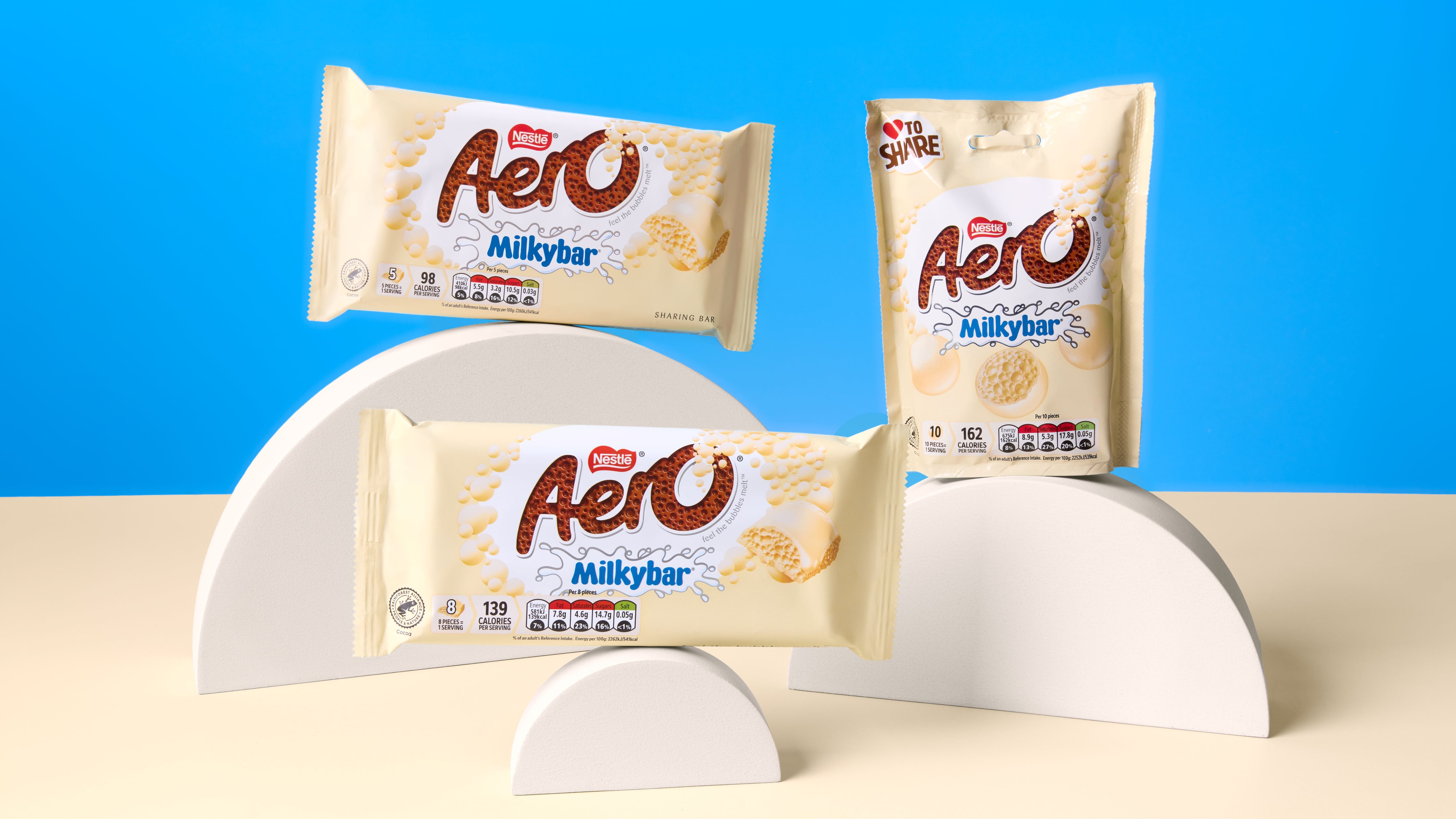 Nestlé launches Aero Milkybar as confectionery giant leans into brand collaborations.