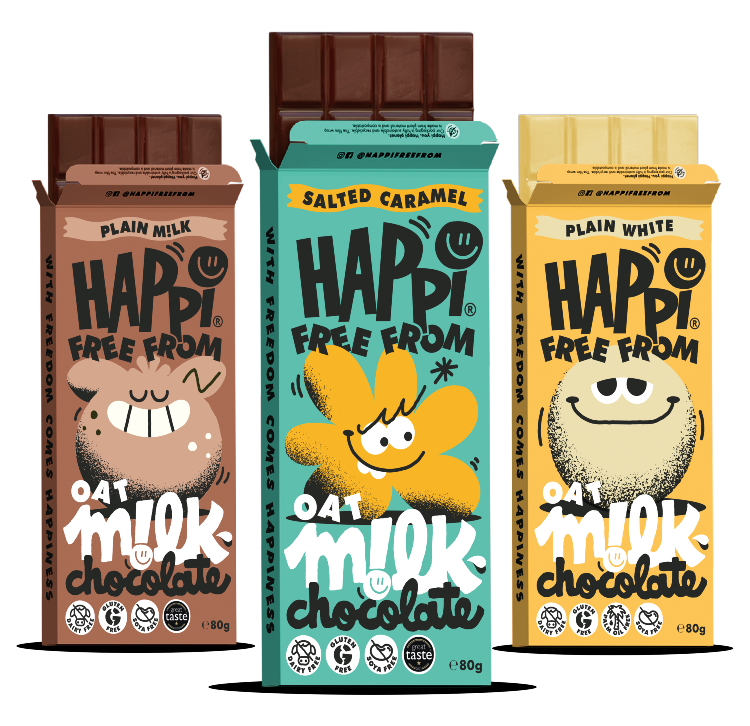 HAPPi Oat Milk Chocolate brand secures Tesco listing