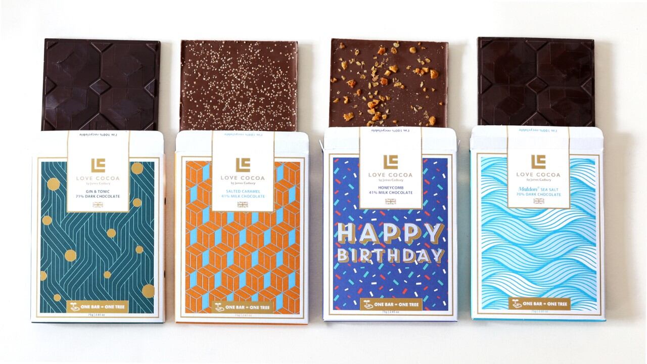 Love Cocoa premium chocolate set to launch on Ocado channel