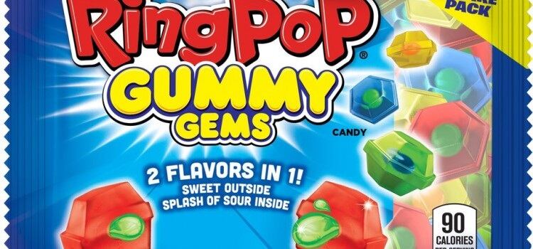 Bazooka Candy Brands launches Ring Pop Gummy Gems