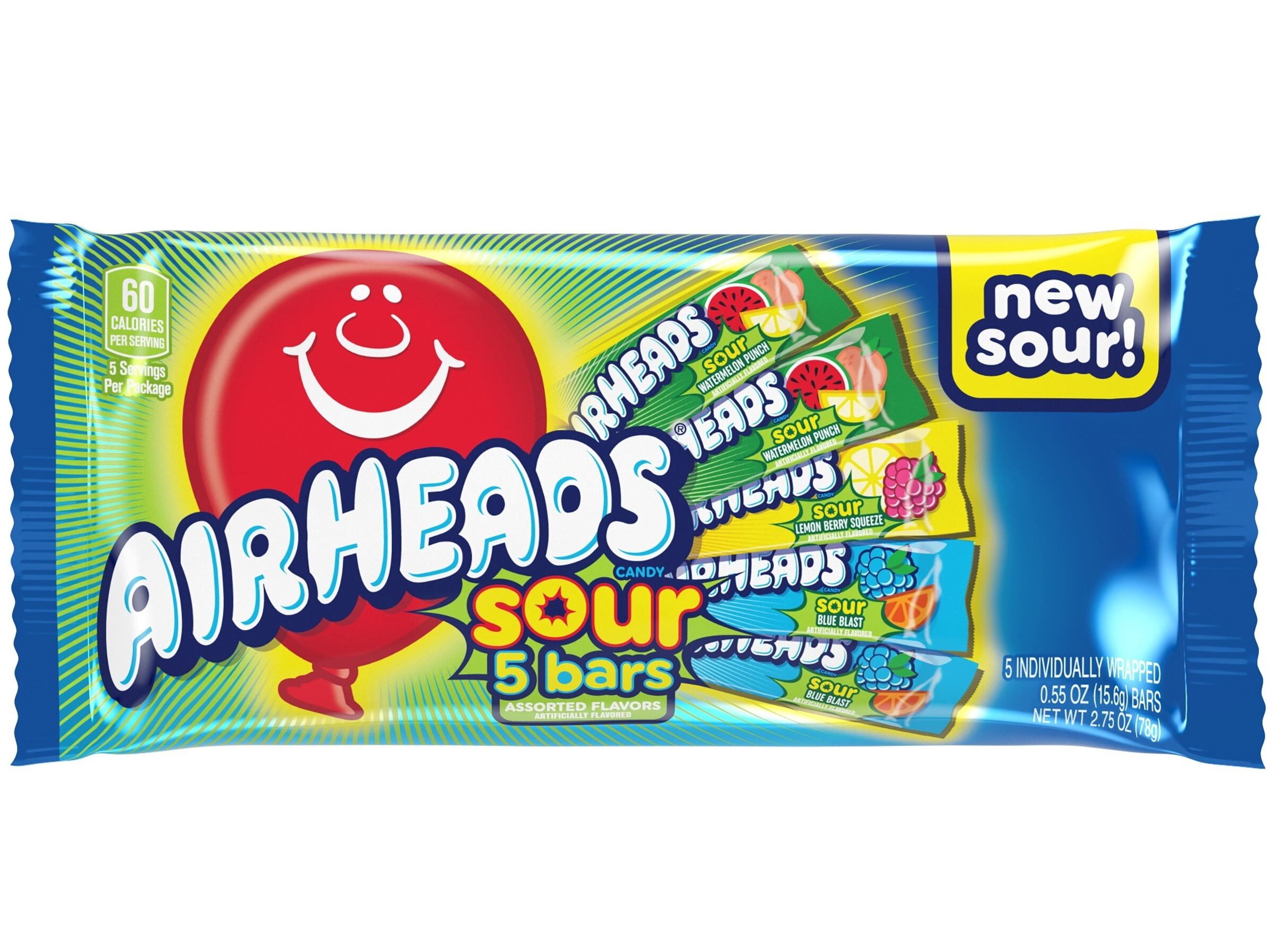 Perfetti Van Melle's Airheads Sour Bars