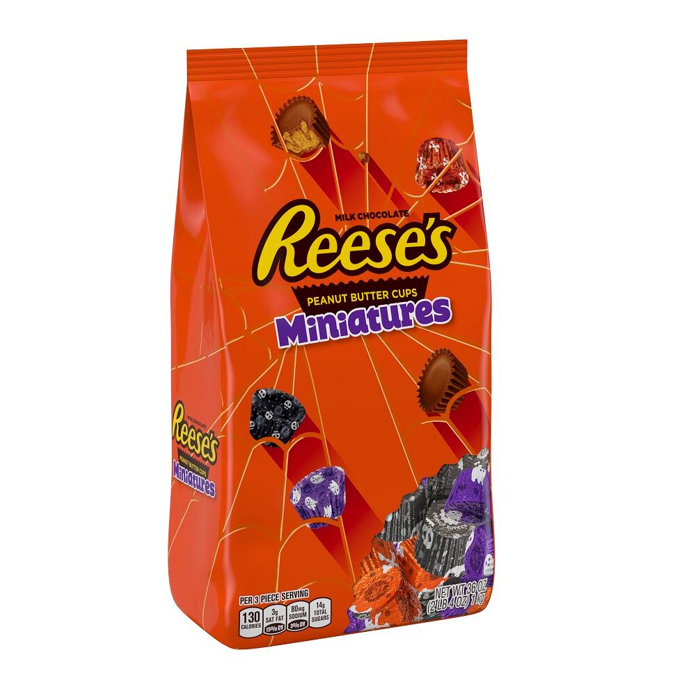 Reese's Peanut Butter Cups Miniatures with Spooky Foils $10.99