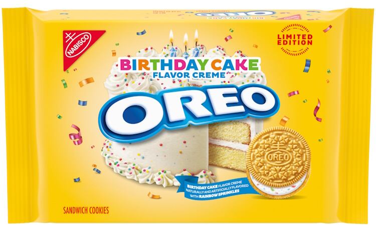 Oreo Golden Birthday Cake