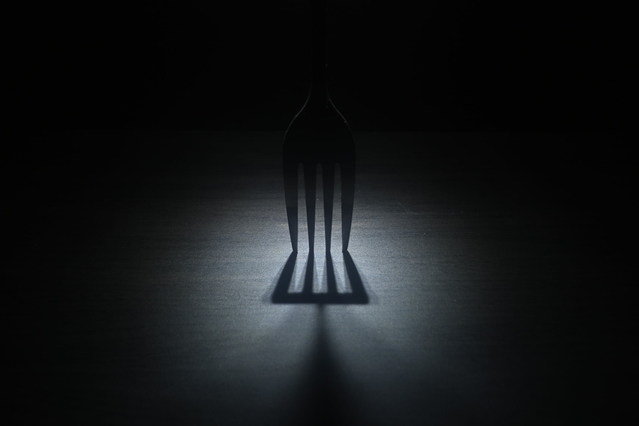 Fork in shadow