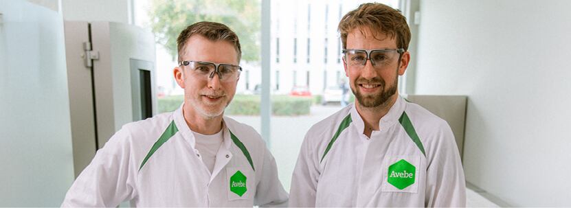 Wybren Bakker and Stefan Wessel, customer application specialists at Avebe