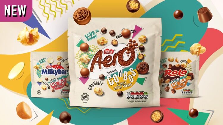 New confectionery mash-up from Nestlé