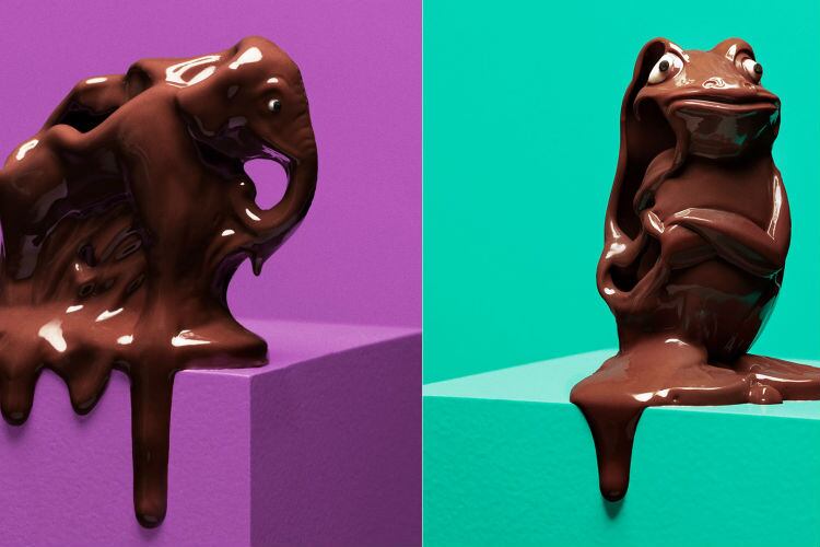 Fairtrade Finland melts animals to highlight ‘Chocogeddon‘