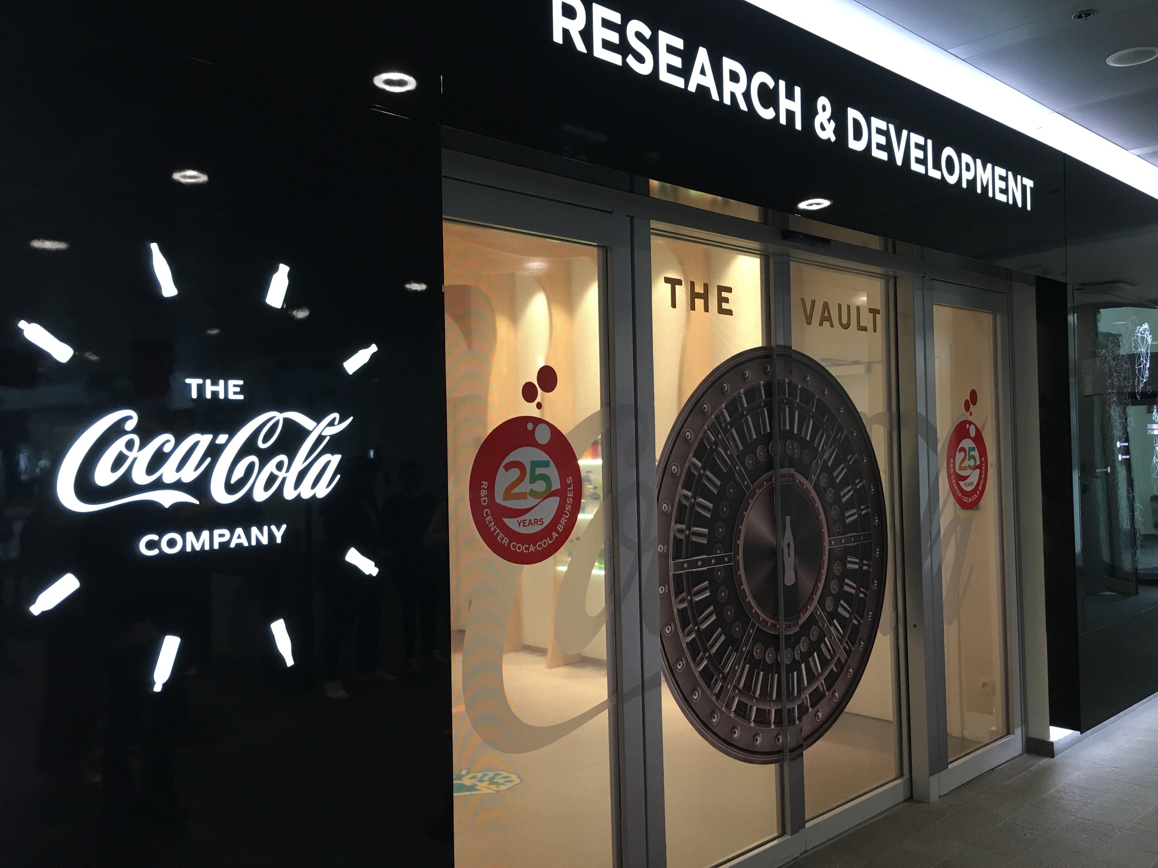 Entering 'The Vault': Coca-Cola's R&D center