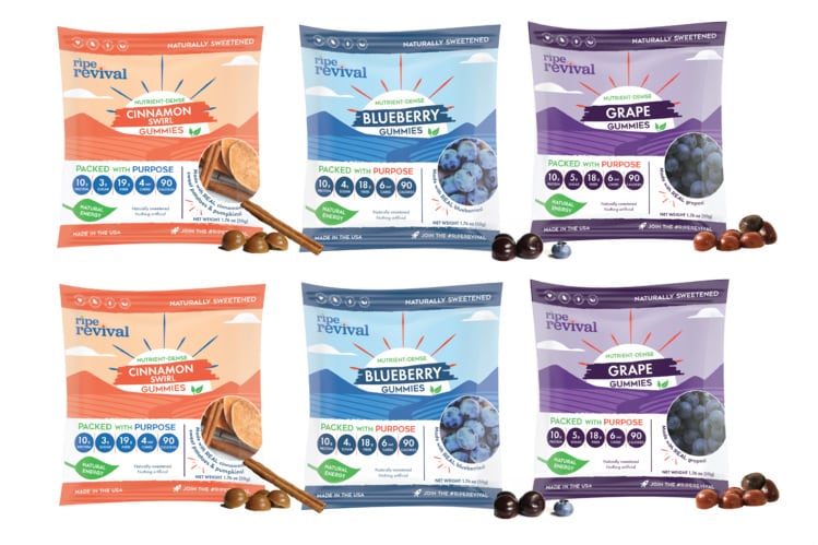 Upcycled, high protein gummies emerge from North Carolina produce and food science