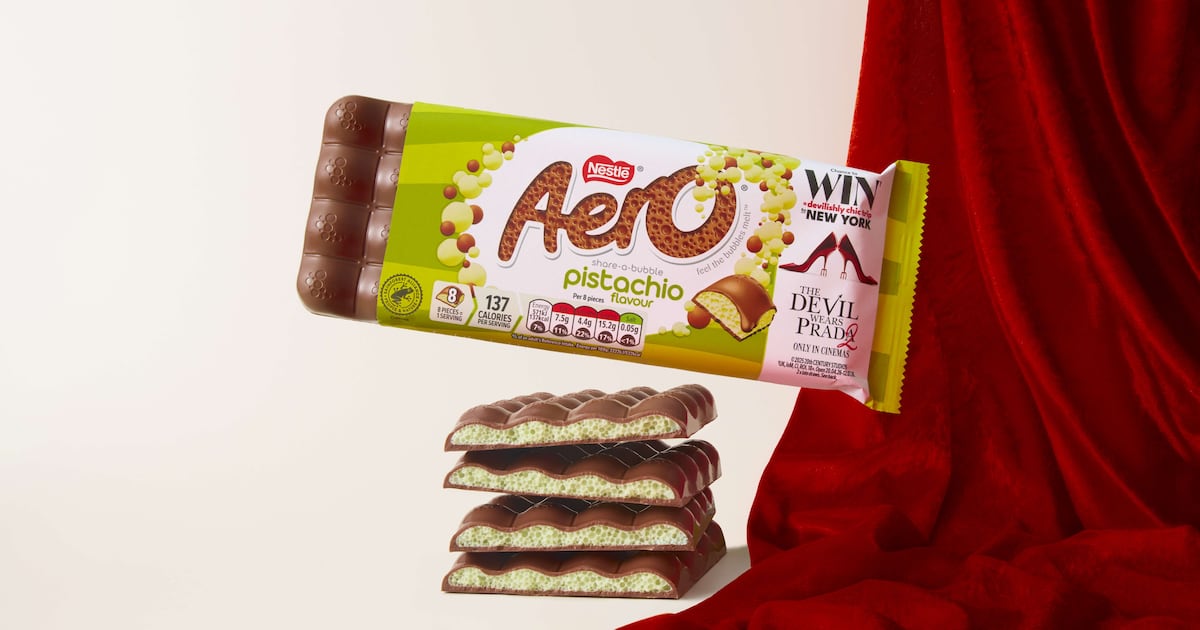 New Lindt, Aero pistachio, Twix and Tony's chocolate