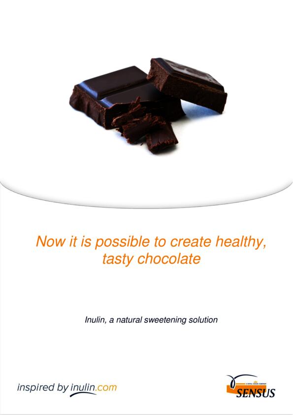 Inulin to produce healthier chocolate