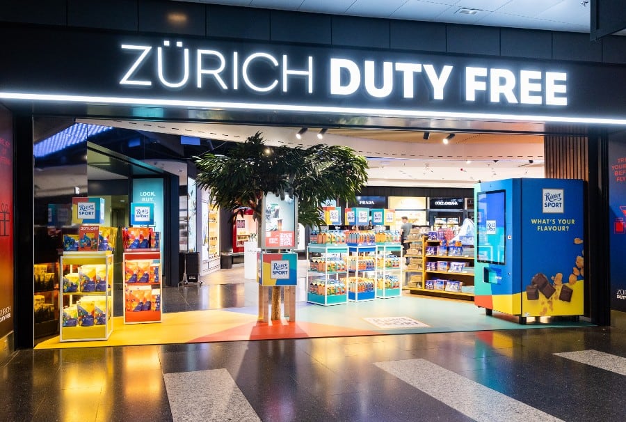 Ritter Sport highlights its sustainability credentials with airport promotion