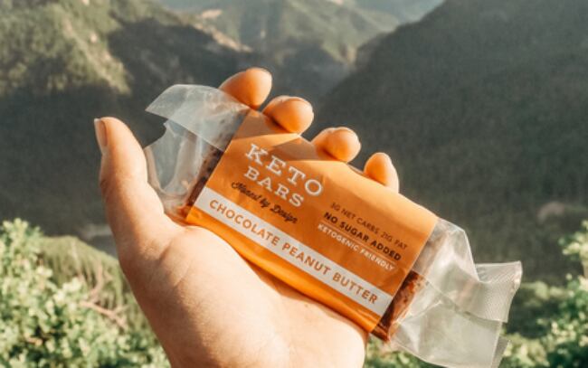 Keto Bars' new high-fat, low-carb Chocolate Mint Bar hits the sweetspot