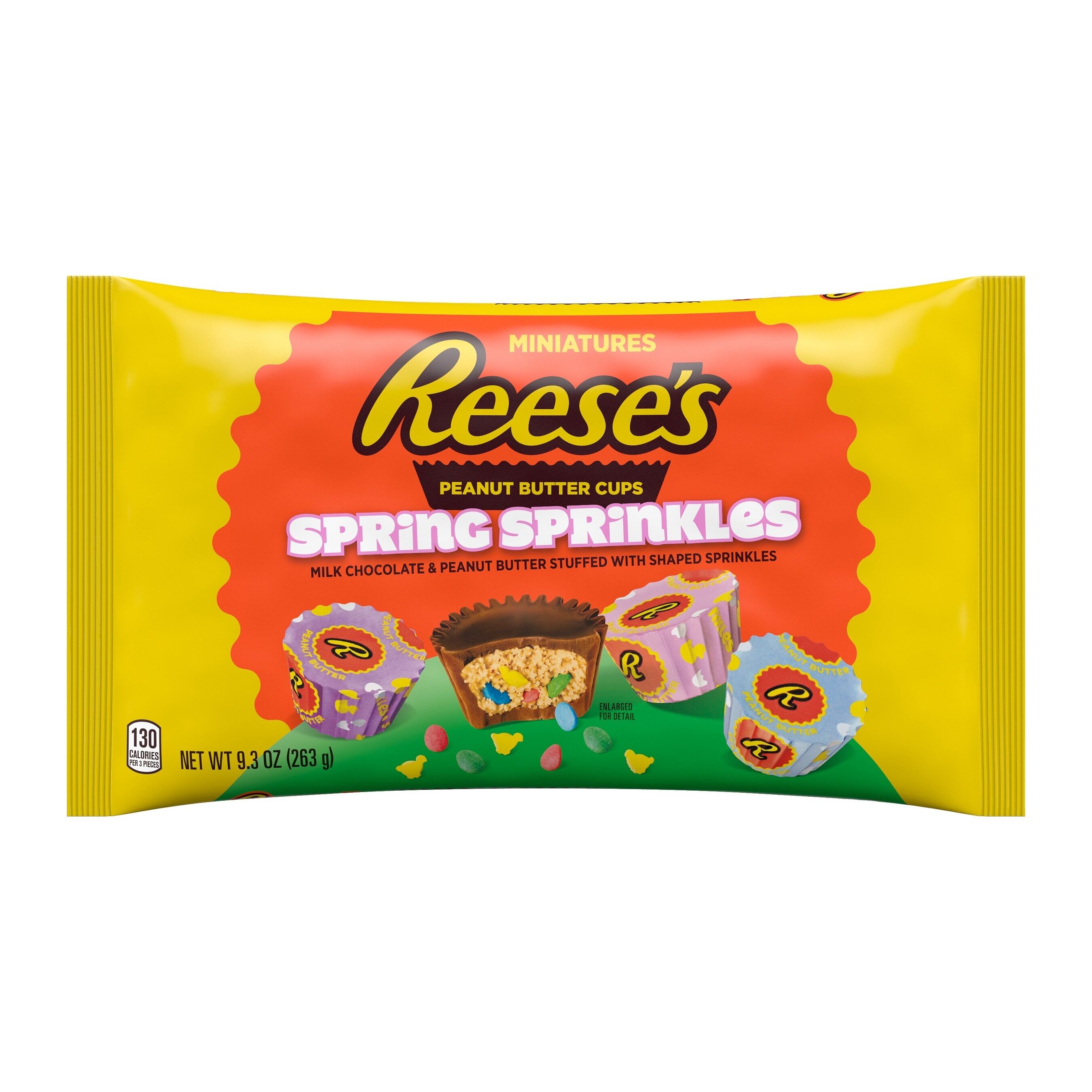 NEW Reese’s Peanut Butter Cups with spring sprinkles