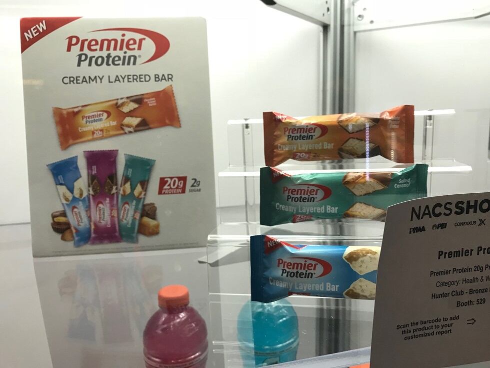 Premier Protein's creamy layered bar