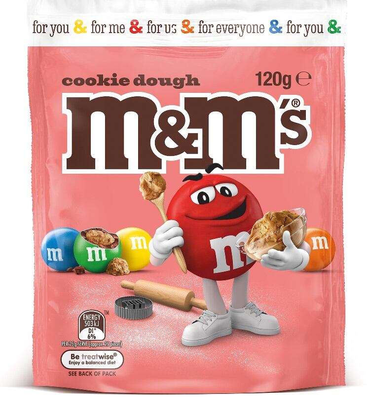 M&M’S Cookie Dough hits the shelves across Australia