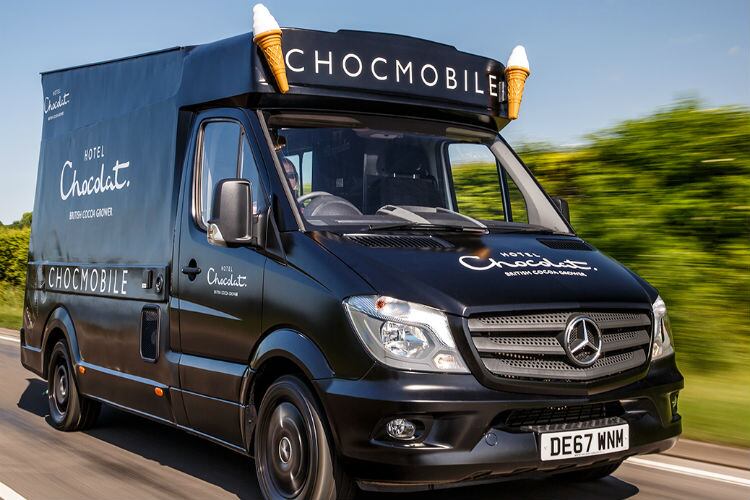 Have you seen the Hotel Chocolat Chocmobile?