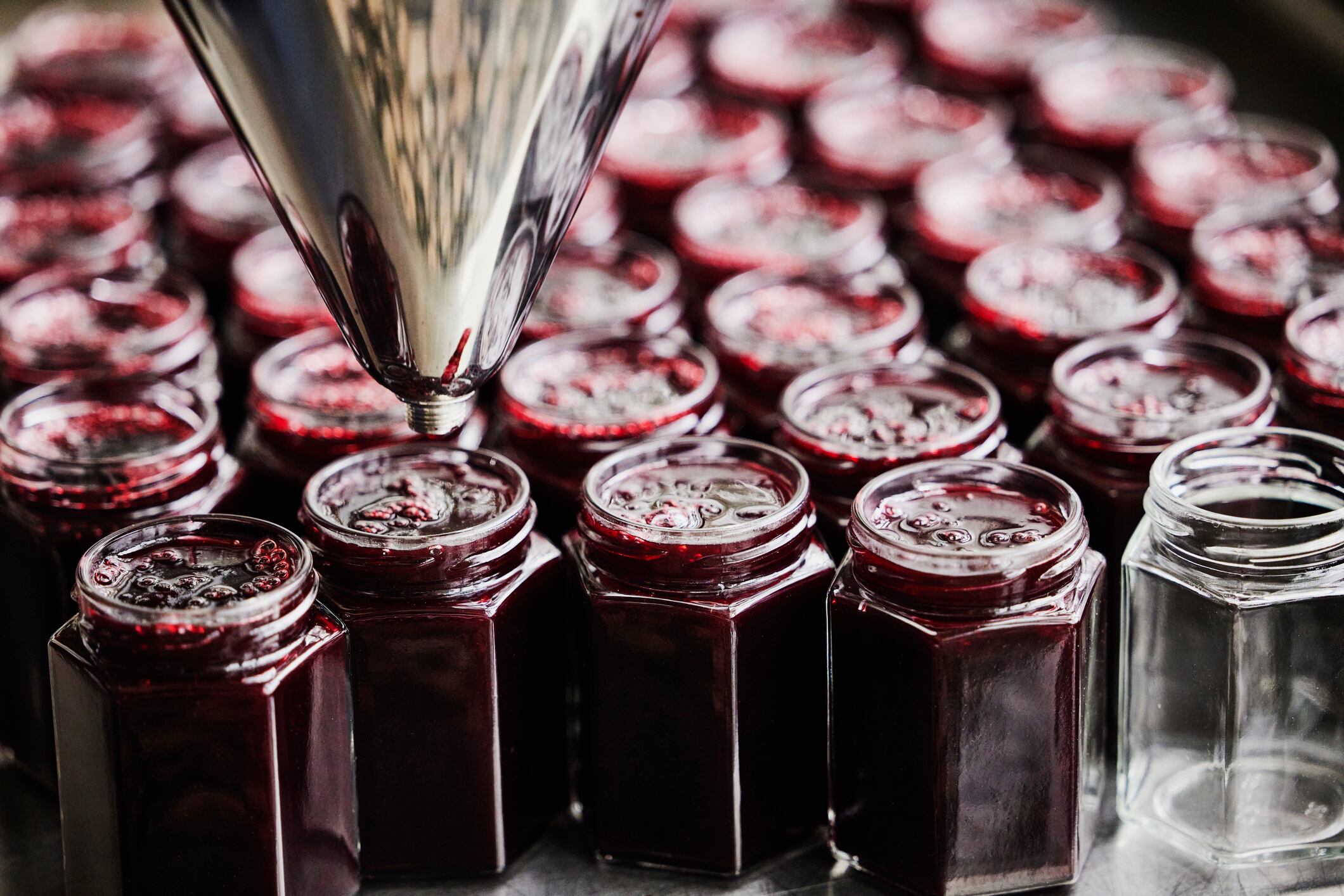 Jars of jam
