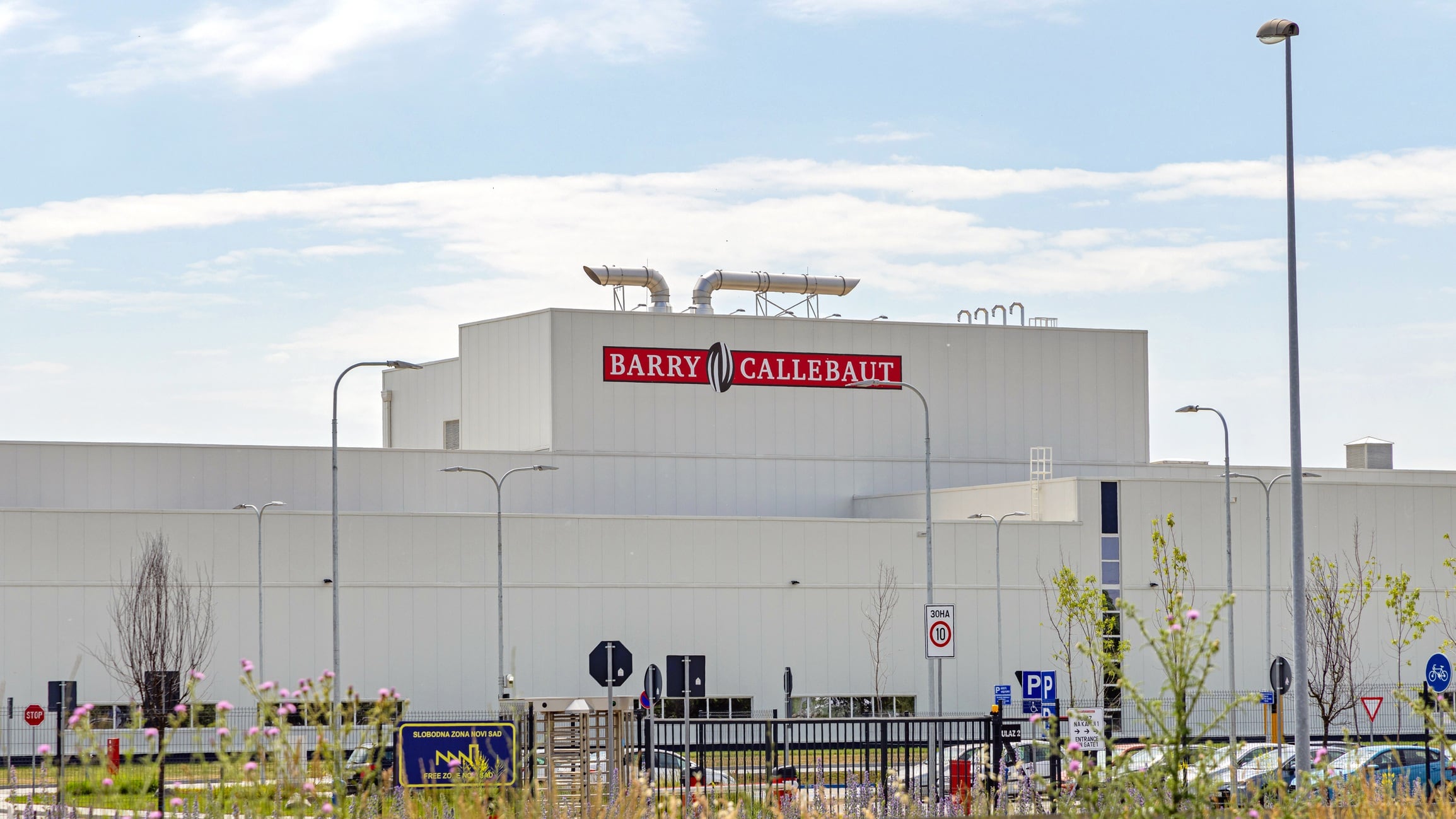 Barry Callebaut Factory Building.