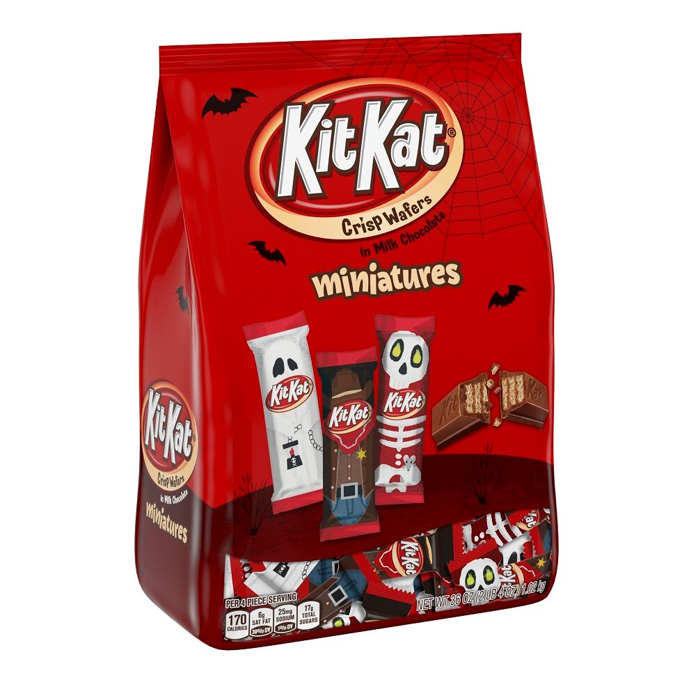 KitKat Miniatures with Spooky Foils SRP: $10.99