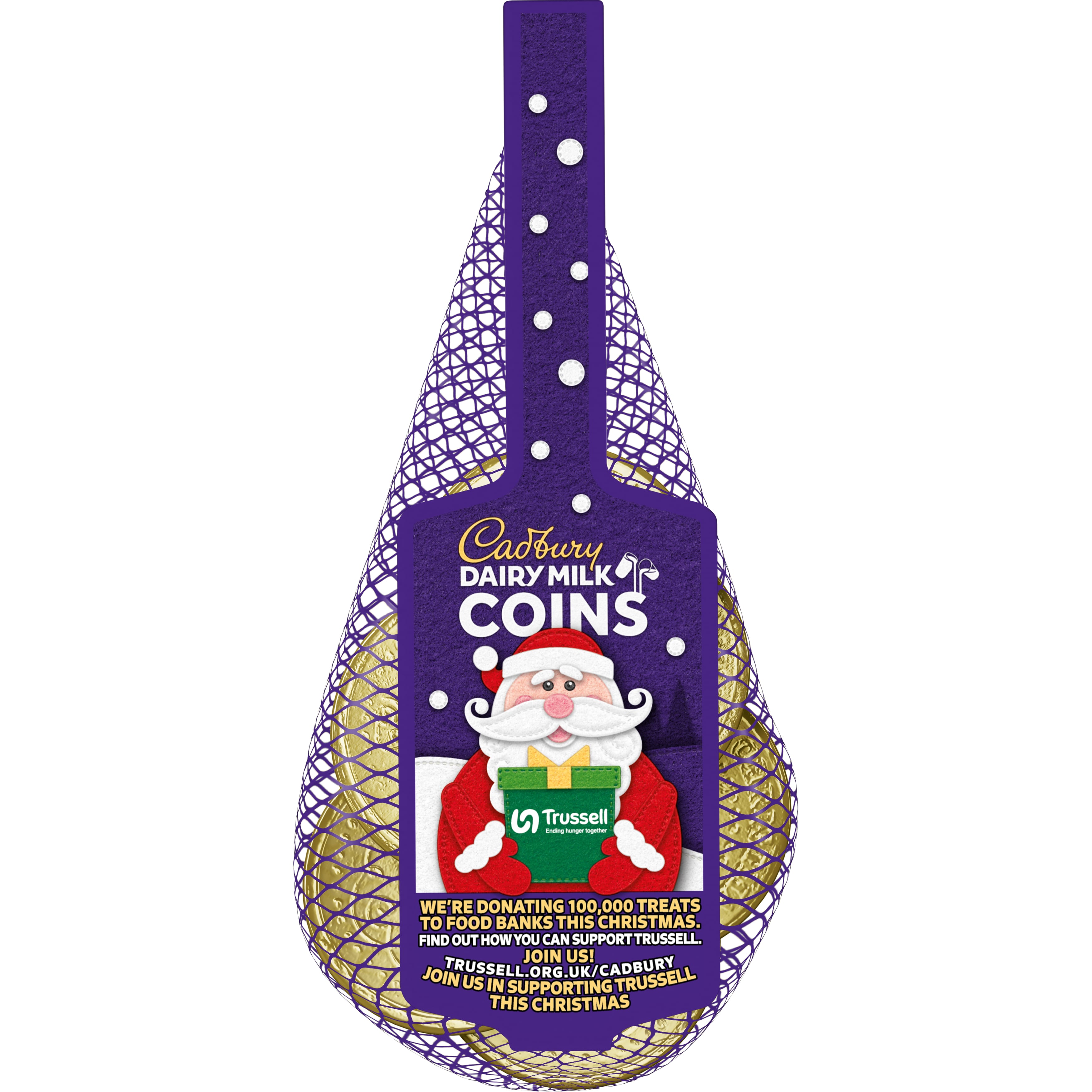 Cadbury Dairy Milk Coins chocolate stocking fillers for Christmas 2025.