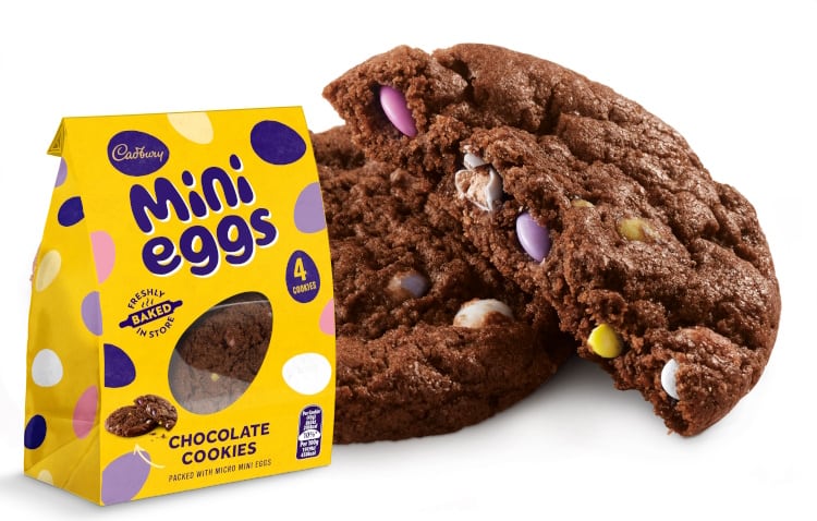 Cadbury Mini Egg Chocolate Cookies