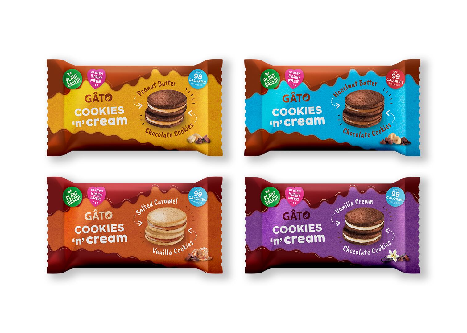 Gato & Co launch ‘Cookies N Cream’ cookie sandwiches