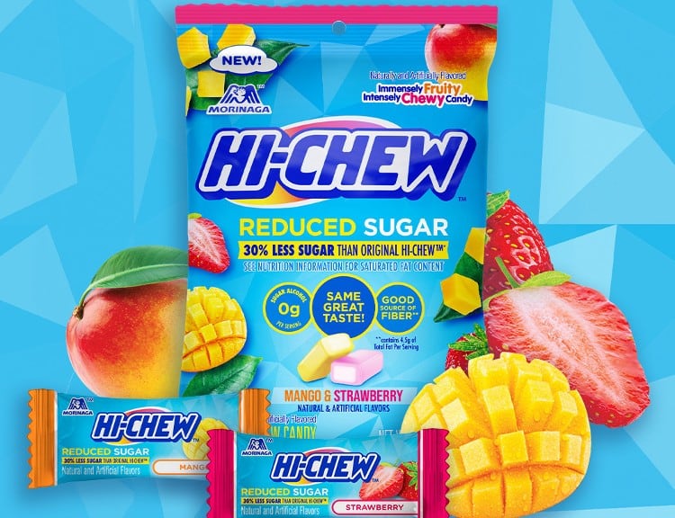 Better for You Candy: HI-CHEW launches new reduced sugar flavours