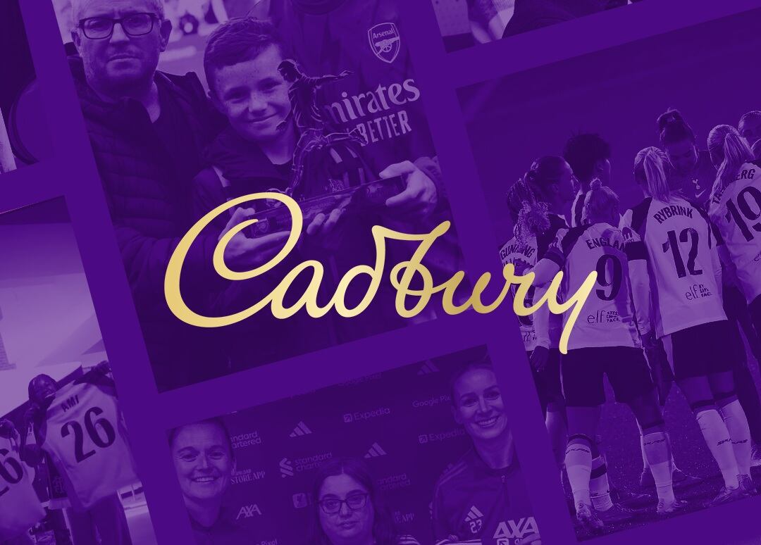 Cadbury partners with Arsenal, Liverpool and Tottenham Hotspur.