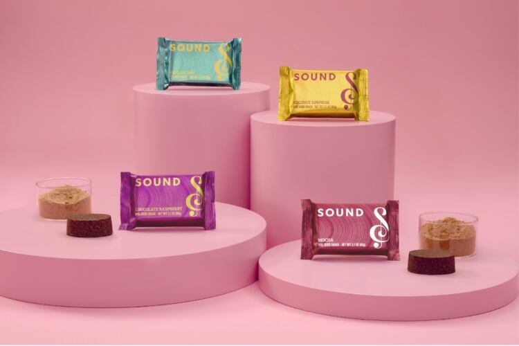 Startup uses sound to create first-of-its-kind snacks that tune body, mind and soul