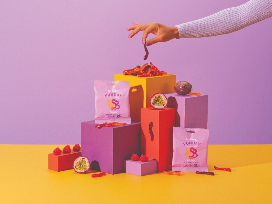 Colourful gummies, without the ‘guilt-trip’