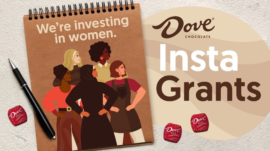 Dove Chocolate reruns its $10k InstaGrants for women entrepreneurs