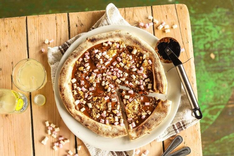 New pizza variant on a rocky road?