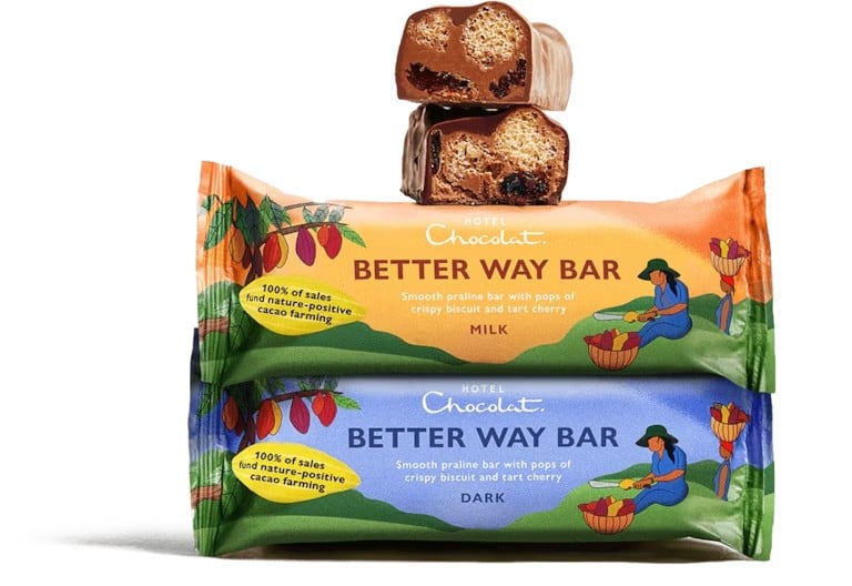 Hotel Chocolat launches new bar with 100% sales going to cocoa growers