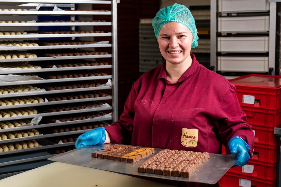 Hames Chocolates invests in new production lines after second major growth year
