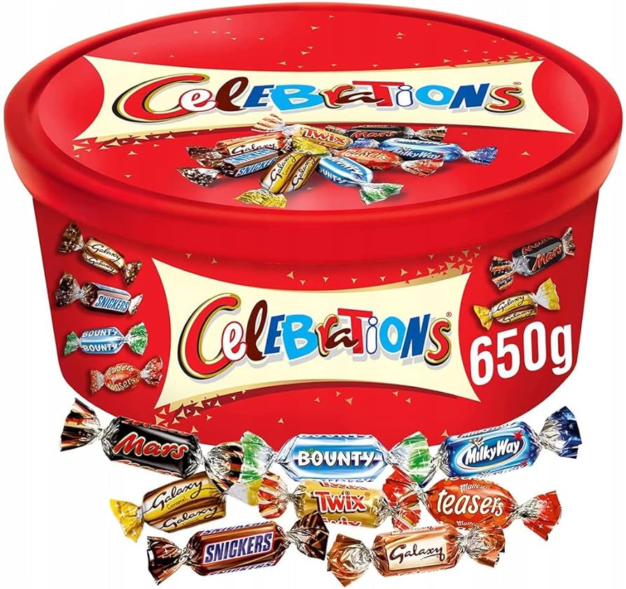 Celebrations pip Quality Street as Christmas favourite assortment in the UK