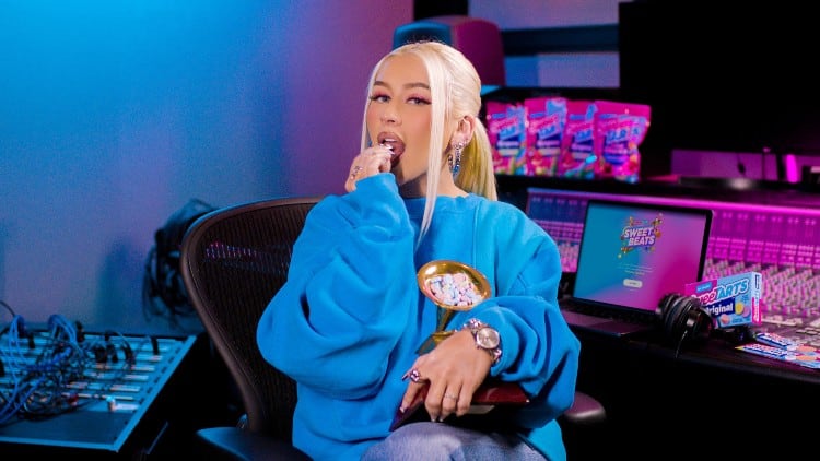 SweeTARTS launches music mixer contest with pop legend Christina Aguilera