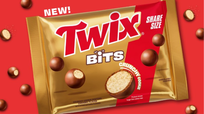 TWIX Bits poppable chocolate pieces