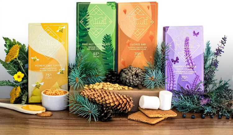 Ritual Chocolate spotlights mountain home with four new bars