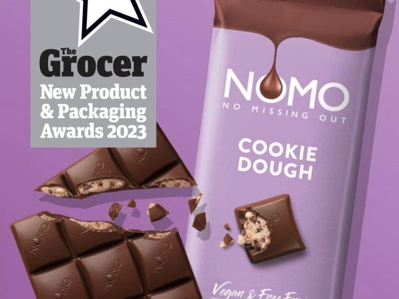 Vegan chocolate brand NOMO wins big at Grocer and Free From Food Awards