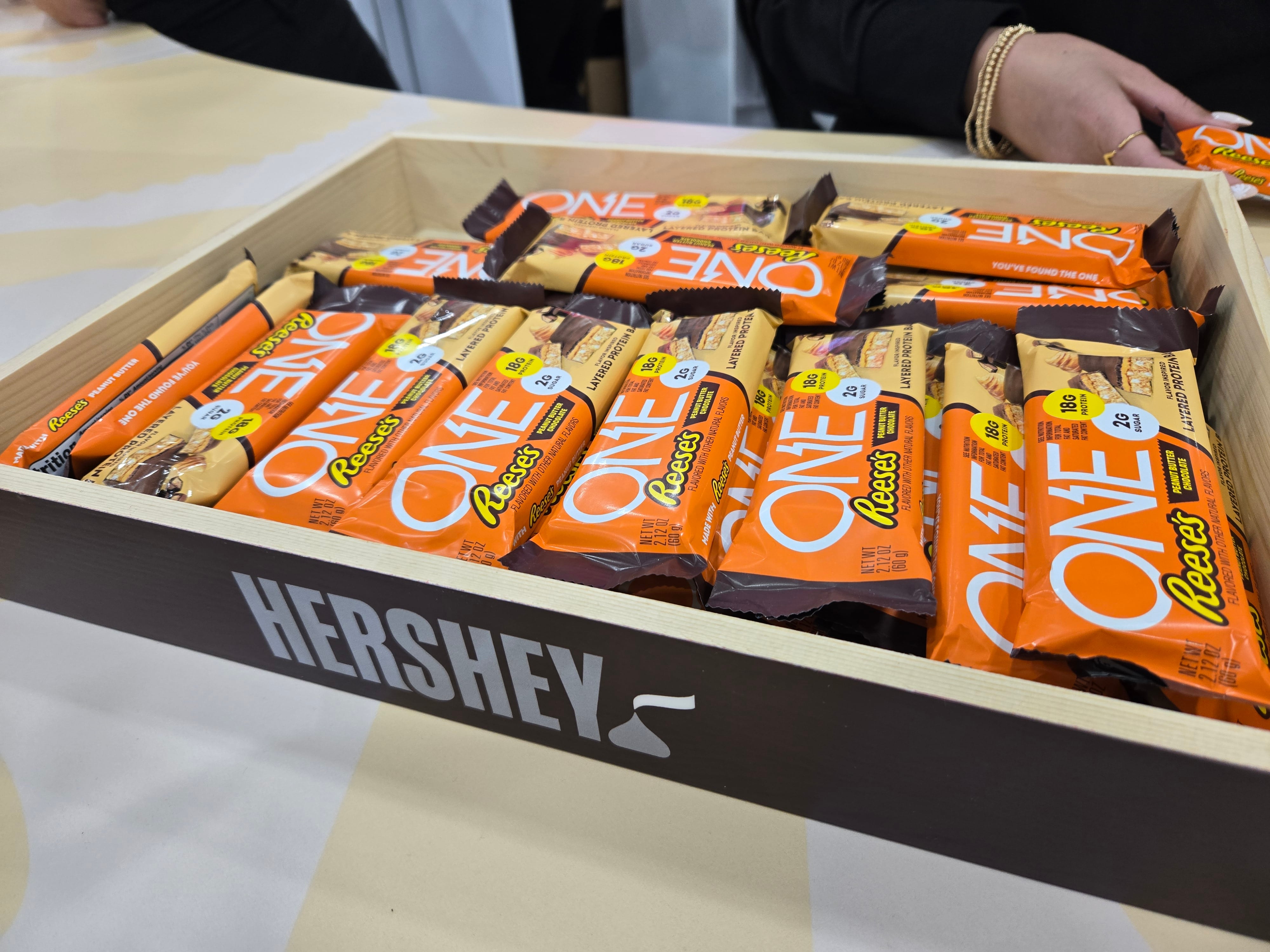 At the 2026 Sweets & Snacks Expo, Hershey highlighted its "One Hershey" strategy, which brings together confection, salty snacks and protein products to capture more snacking occasions.