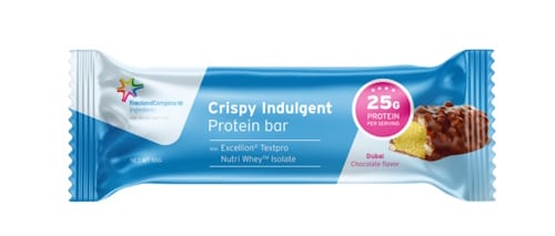 FrieslandCampina crispy indulgent protein bar
