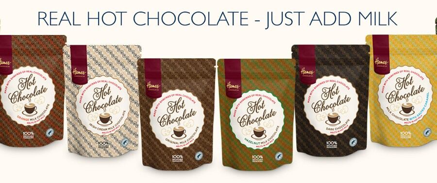 Hames Chocolates warms up winter with new hot chocolate range
