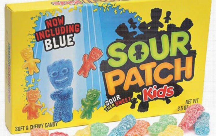Pick a color, any color: Sour Patch Kids in single color packs