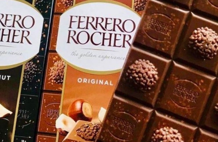 Ferrero Rocher launches chocolate bar version in UK