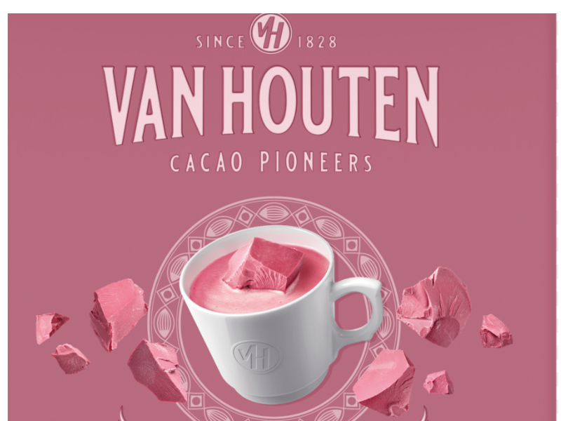 Deep dive inside Van Houten’s new ruby chocolate powder - LISTEN