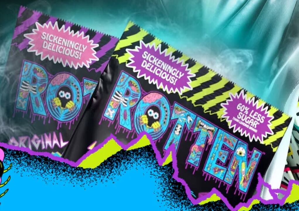Rotten’s ‘gross-out’ culture branding expands appeal of better-for-you candy to consumers often overlooked by health brands